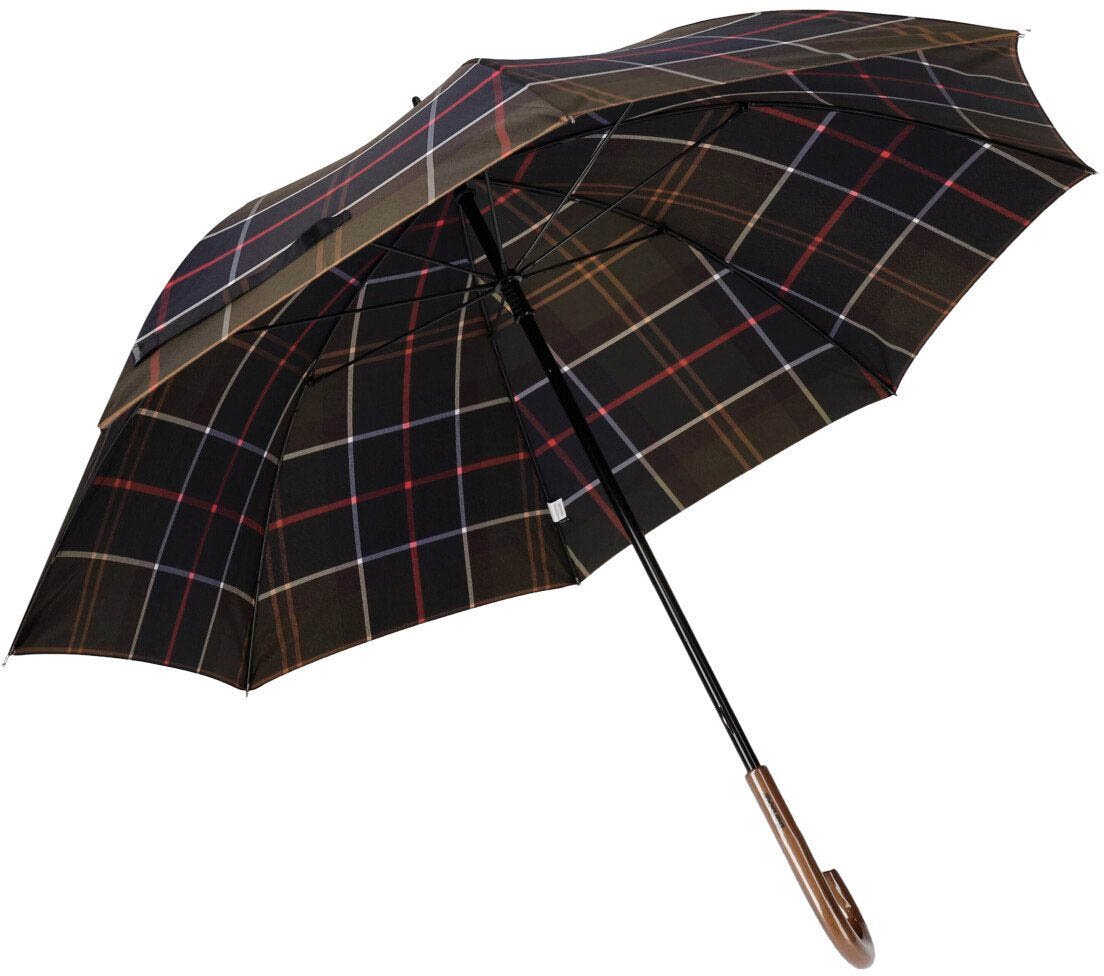 Barbour BARBOUR TARTAN WALKER UMBRELLA Blauw