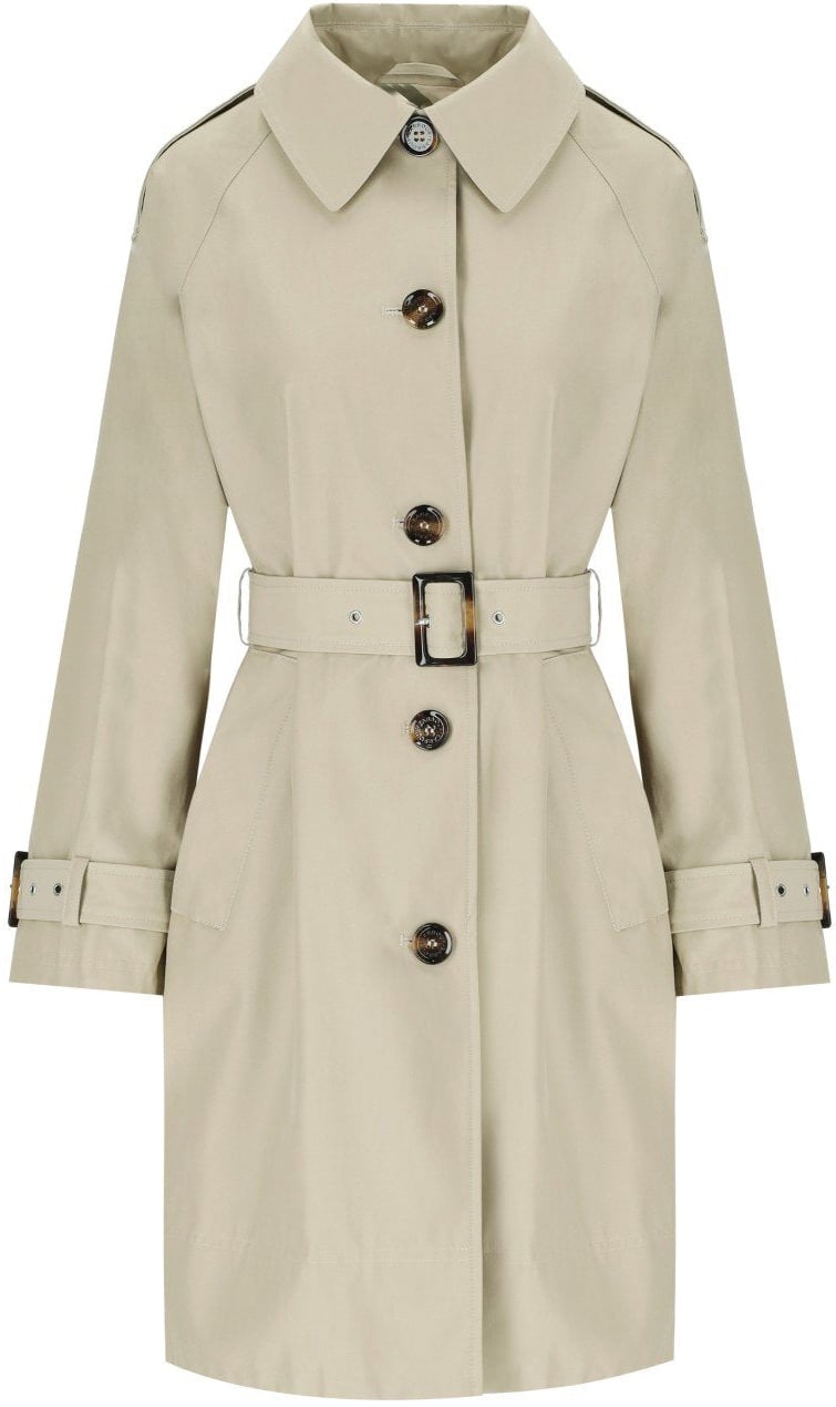 Barbour BARBOUR MAIA LIGHT SAND TRENCHCOAT Beige