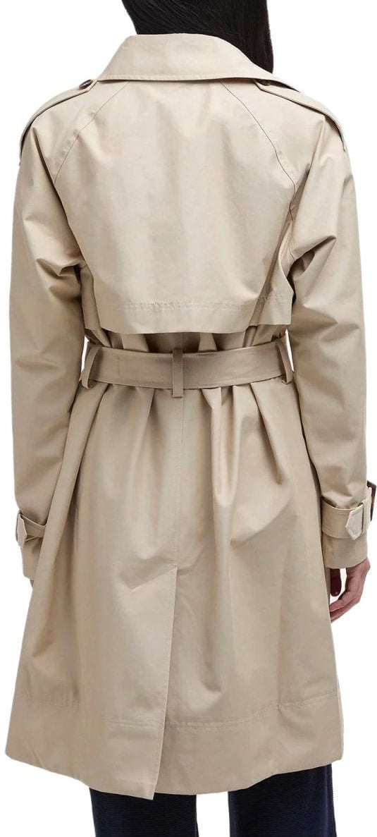 Barbour BARBOUR MAIA LIGHT SAND TRENCHCOAT Beige
