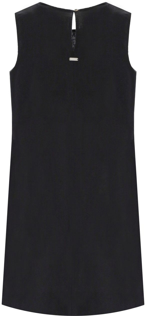 BARBOUR LUCY MINI DRESS Zwart