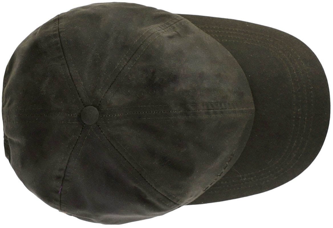 Barbour BARBOUR WAX SPORTS OLIVE BASEBALL CAP Groen