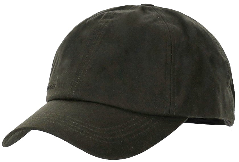 Barbour BARBOUR WAX SPORTS OLIVE BASEBALL CAP Groen