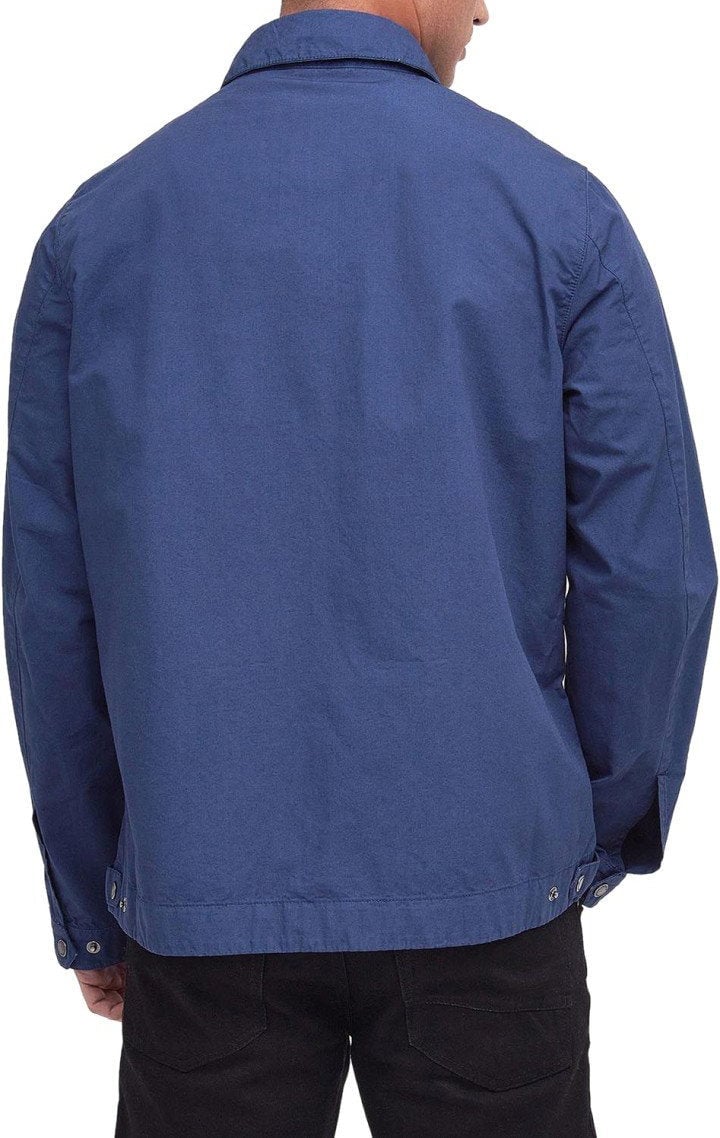 Barbour BARBOUR INTERNATIONAL WORKERS CASUAL COBALT JACKET Blauw