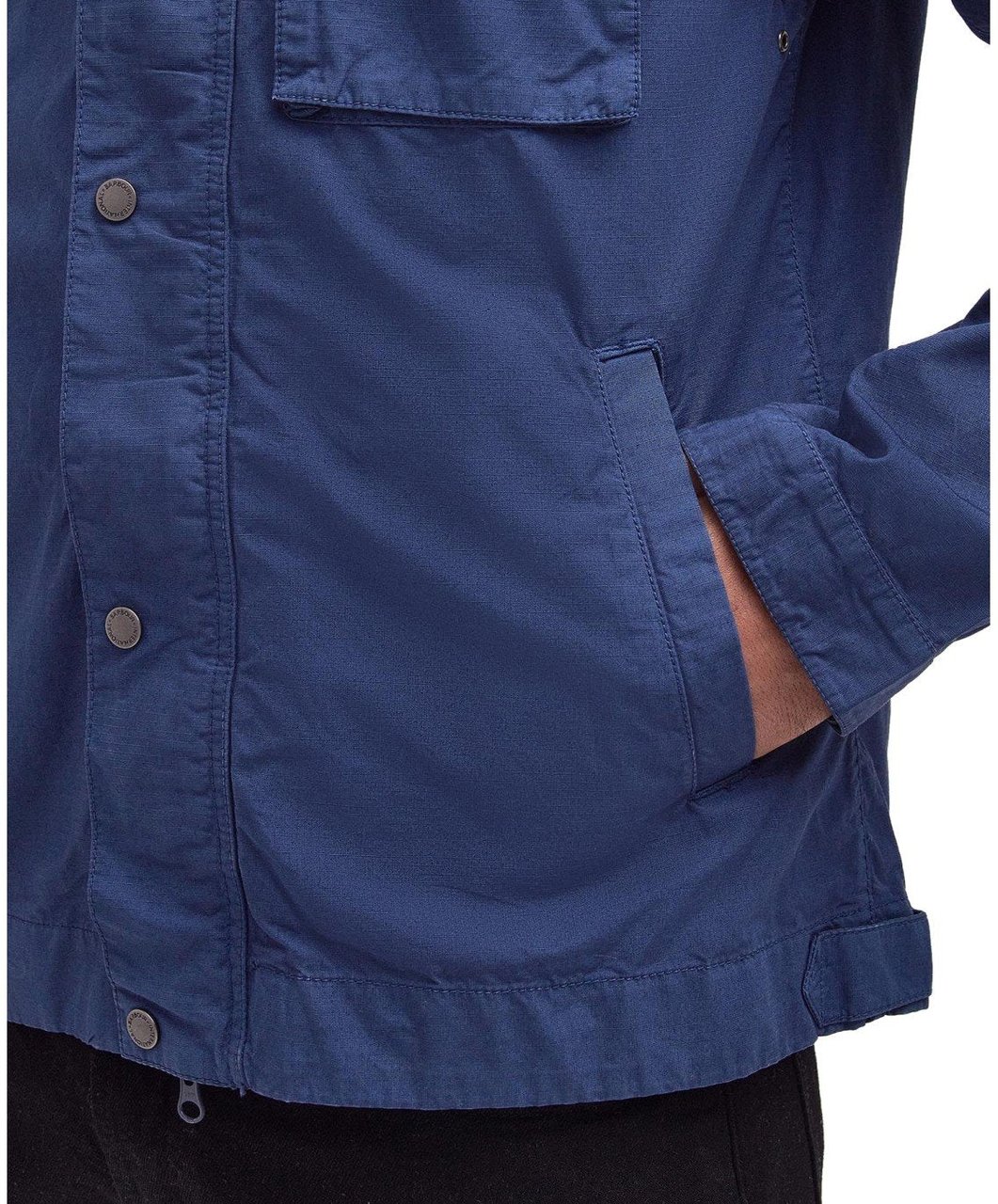 Barbour BARBOUR INTERNATIONAL WORKERS CASUAL COBALT JACKET Blauw