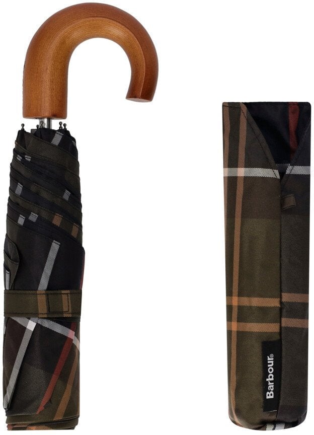 Barbour BARBOUR TARTAN MINI UMBRELLA Blauw