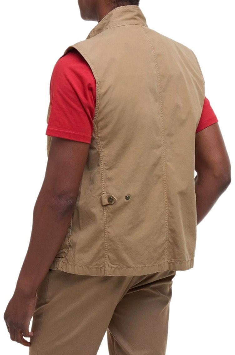 Barbour BARBOUR CORBRIDGE STONE VEST Bruin