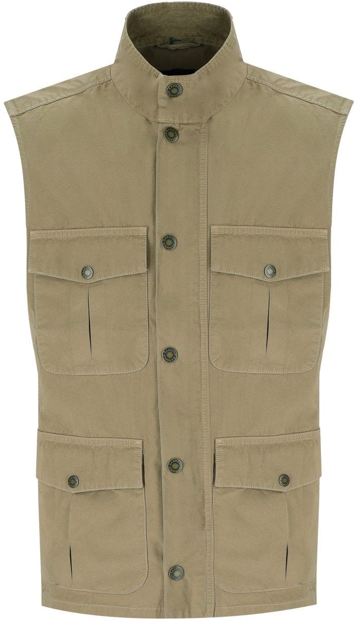 Barbour BARBOUR CORBRIDGE STONE VEST Bruin