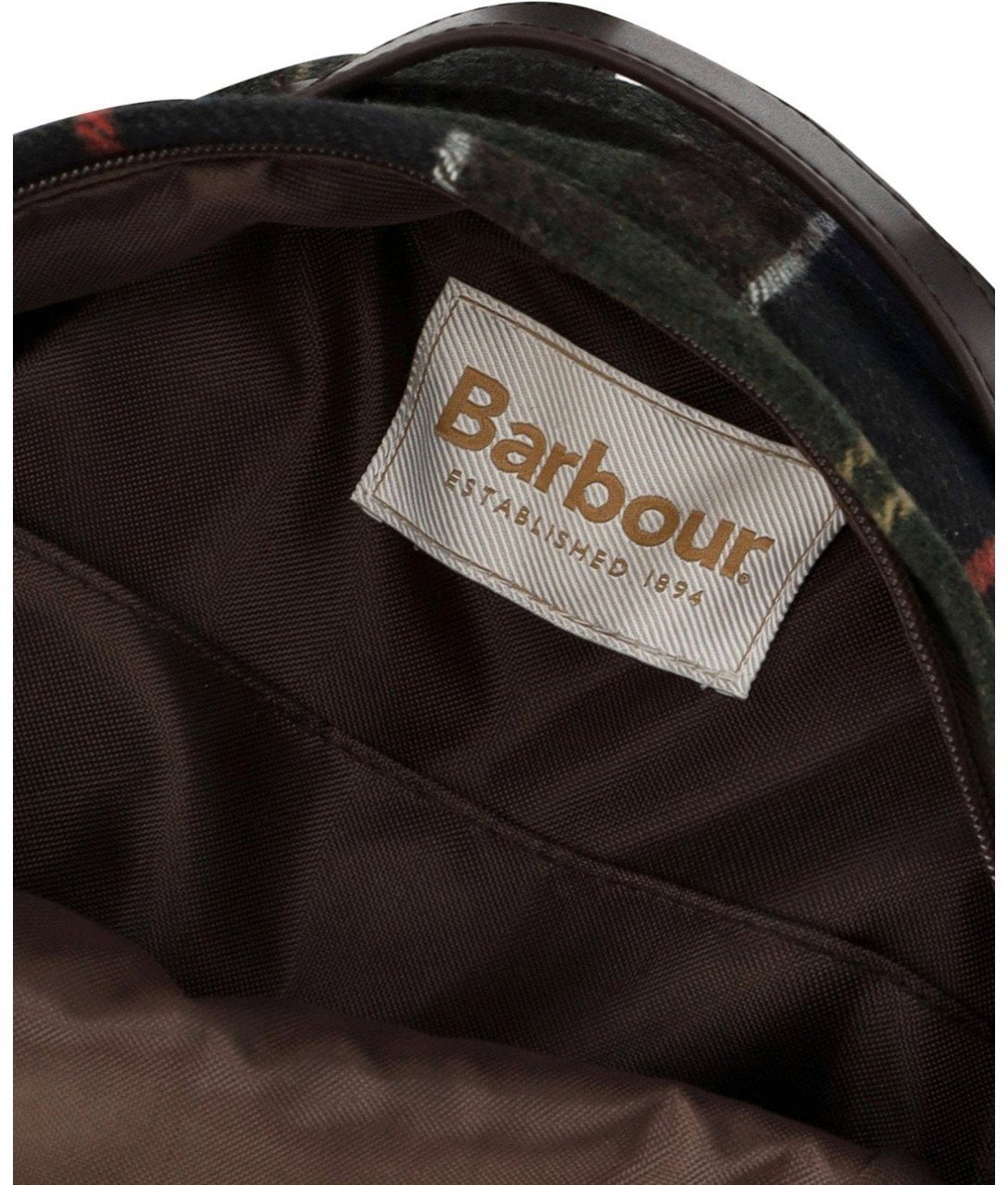 Barbour BARBOUR CALEY CLASSIC TARTAN BACKPACK Groen