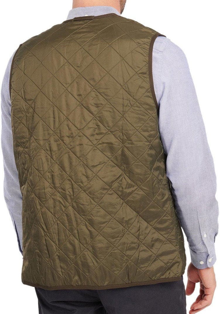 Barbour BARBOUR POLARQUILT LINER OLIVE VEST Groen