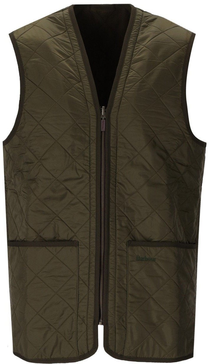 Barbour BARBOUR POLARQUILT LINER OLIVE VEST Groen