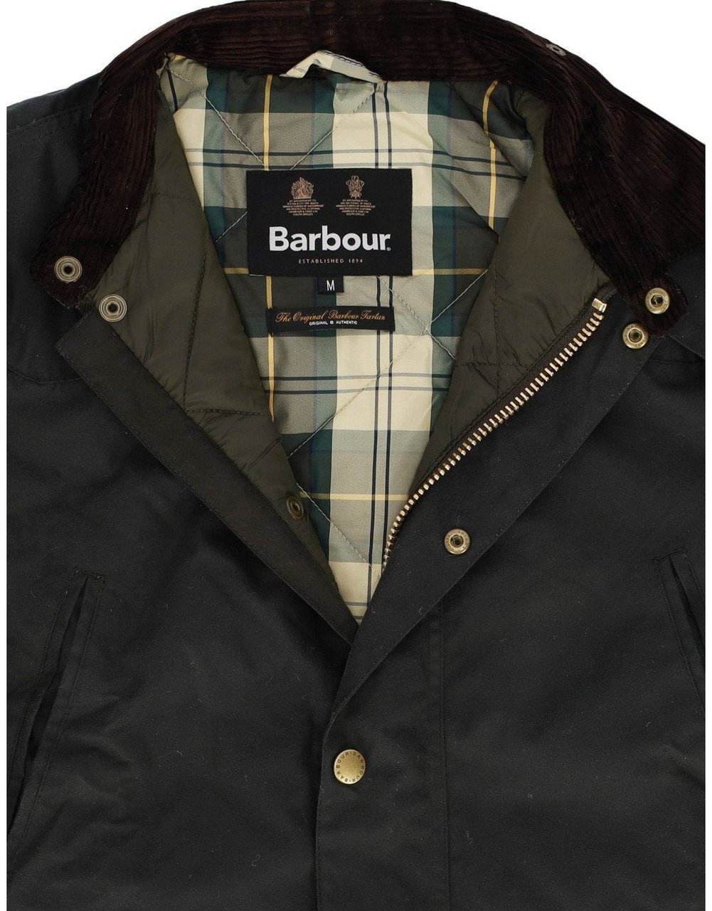 Barbour BARBOUR REELIN WAX SAGE JACKET Groen