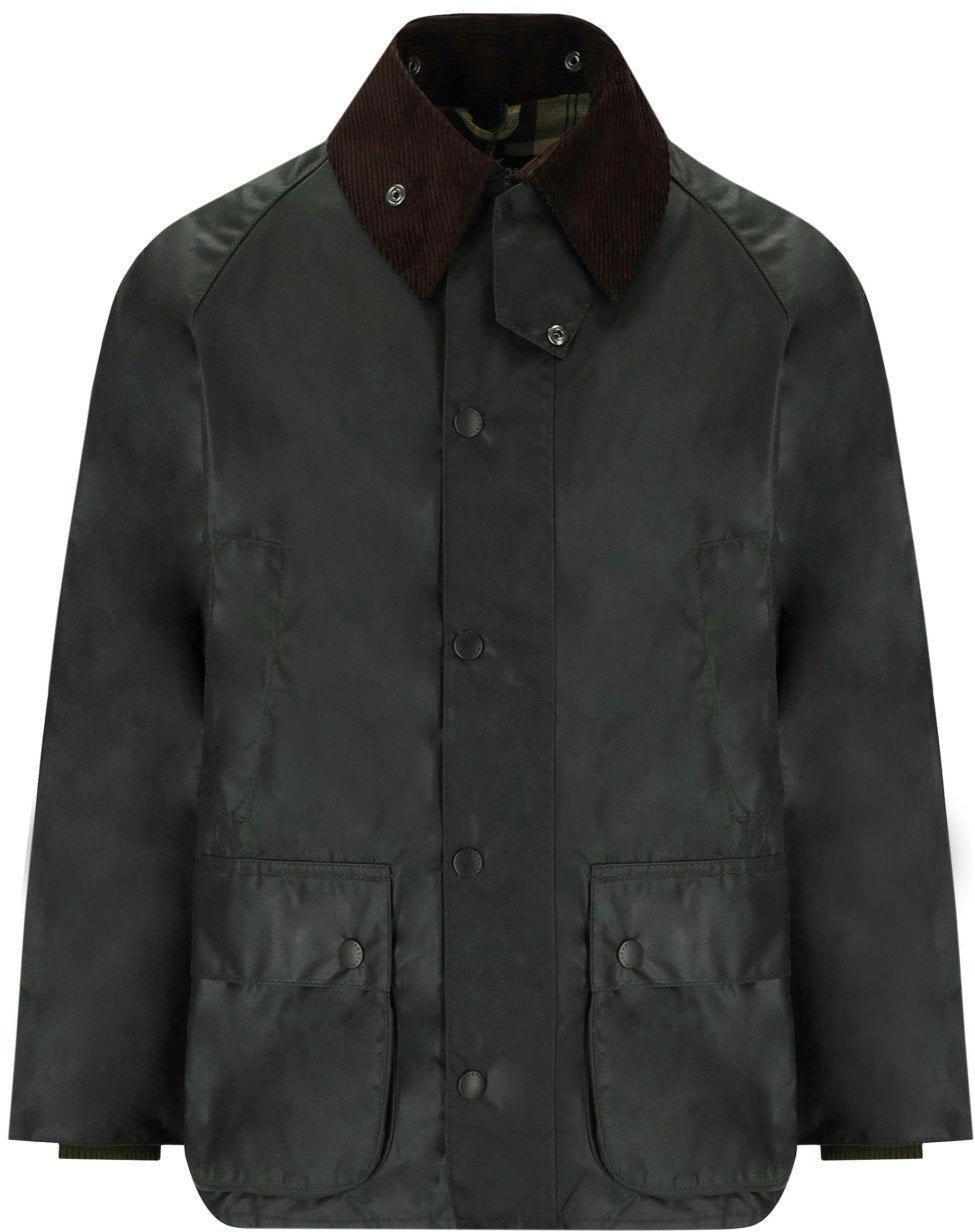 Barbour BARBOUR BEDALE WAX SAGE JACKET Groen