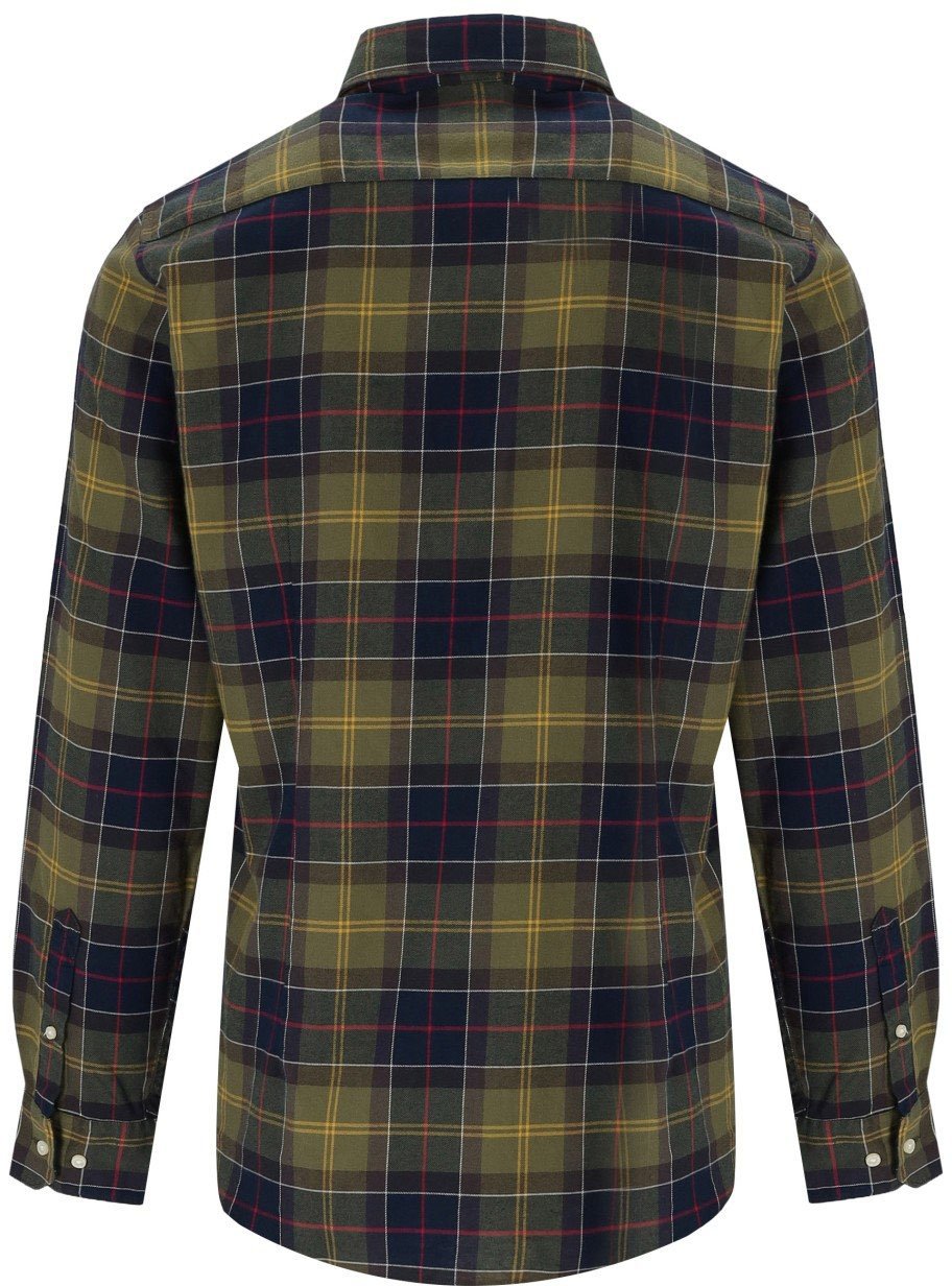 Barbour BARBOUR FORTROSE TARTAN BLUE SHIRT Groen