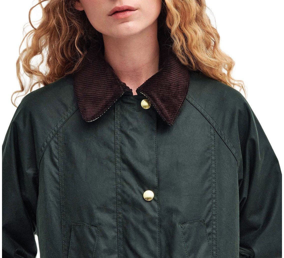 Barbour BARBOUR BEADNELL WAX SAGE JACKET Groen