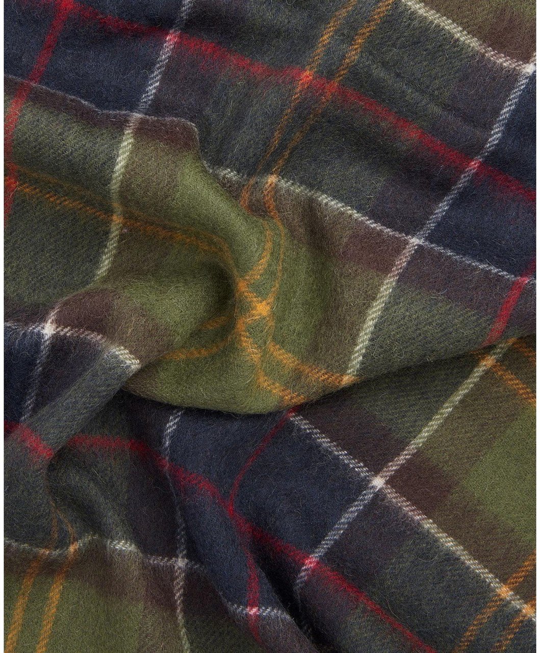 Barbour BARBOUR BRADEN TARTAN BLUE SCARF Groen