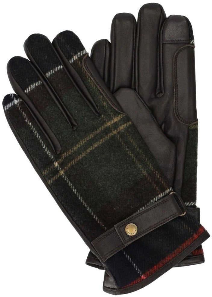 Barbour BARBOUR AUBREY CLASSIC TARTAN GLOVES Bruin