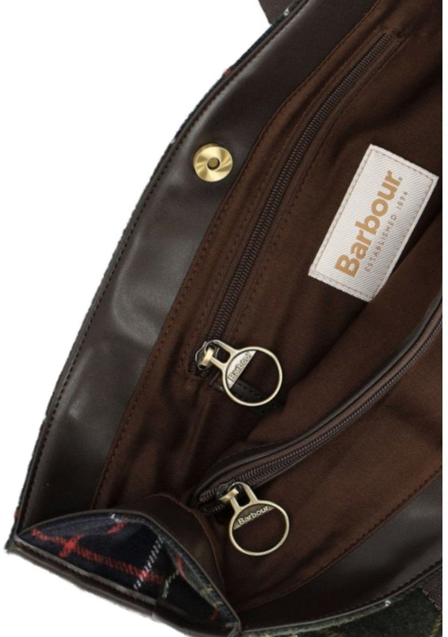 Barbour BARBOUR TURNBERRY TARTAN CLASSIC BAG Groen