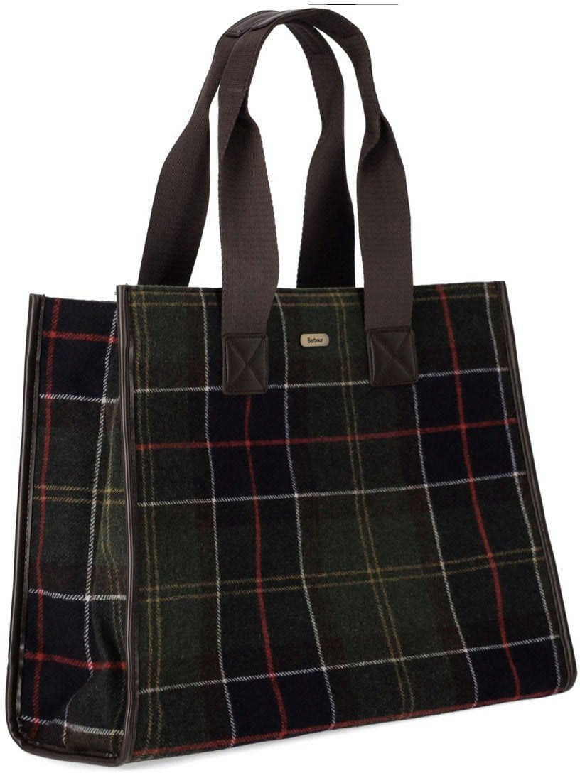 Barbour BARBOUR TURNBERRY TARTAN CLASSIC BAG Groen