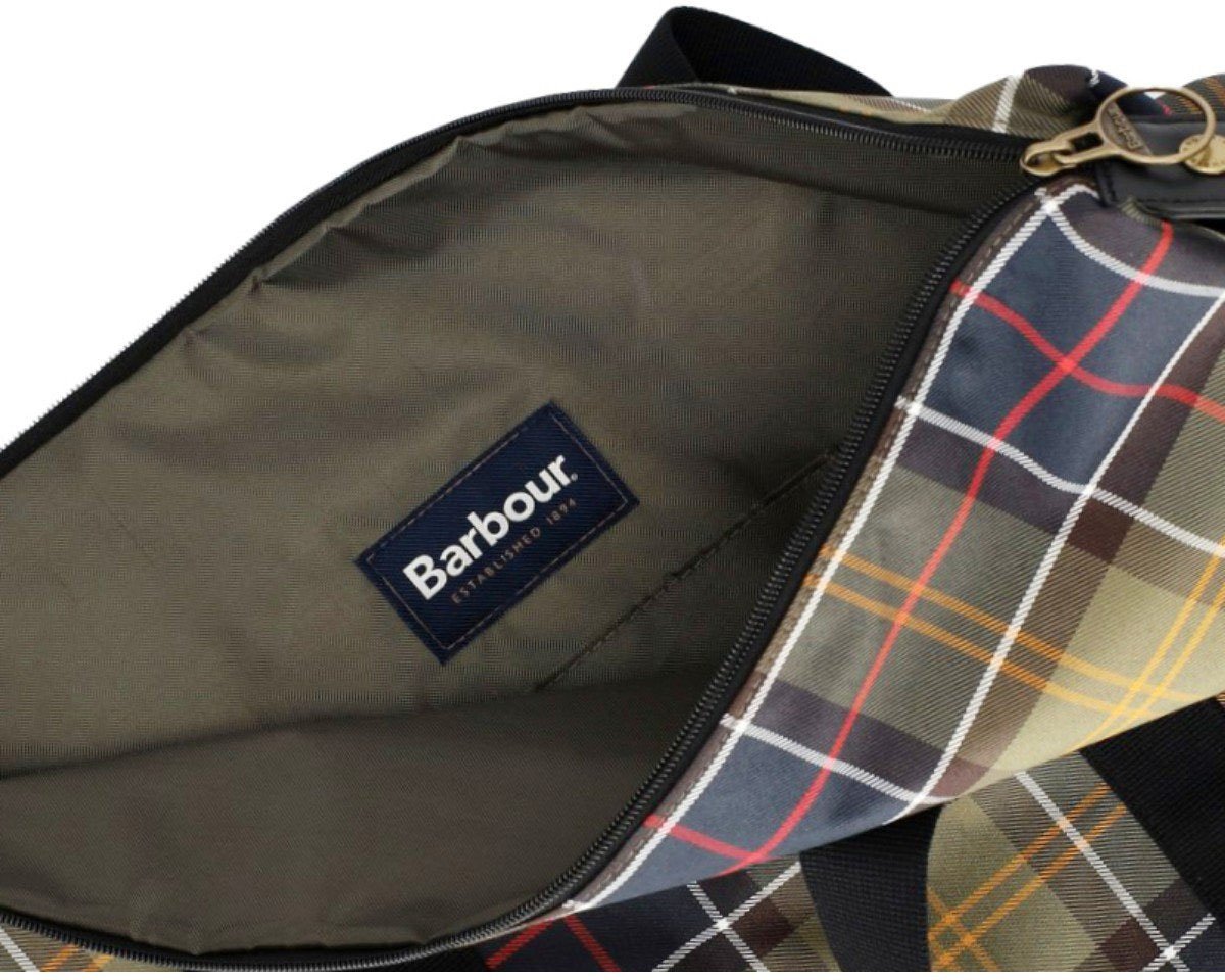 Barbour BARBOUR TORRIDON CLASSIC TARTAN DUFFLE BAG Groen