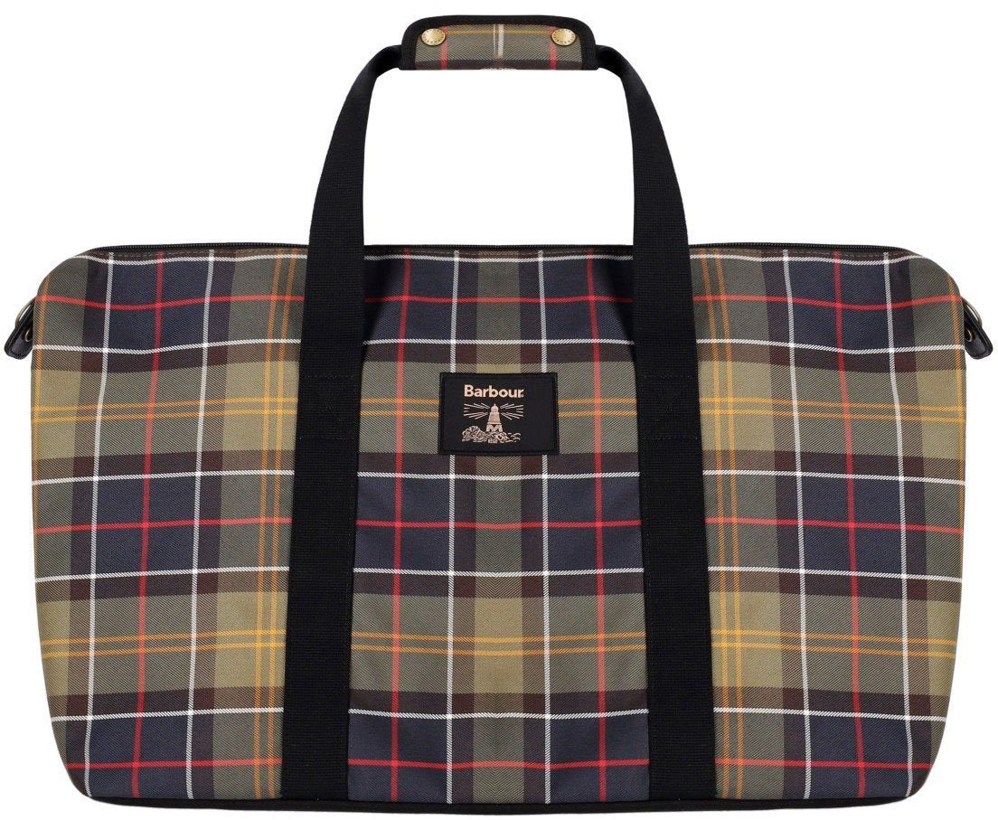 Barbour BARBOUR TORRIDON CLASSIC TARTAN DUFFLE BAG Groen