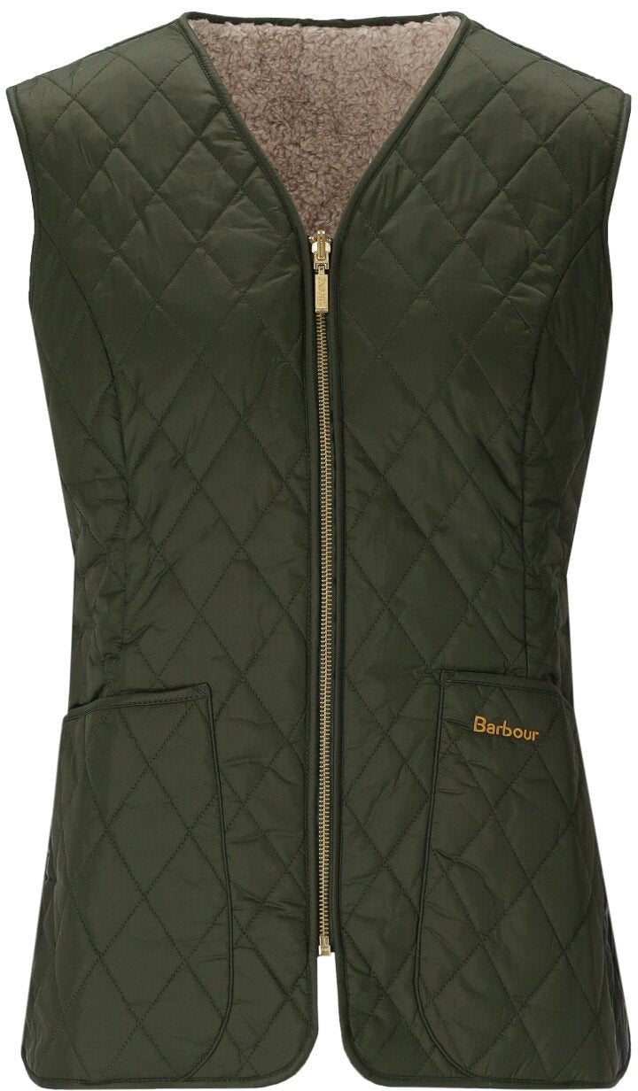 Barbour BARBOUR MARKENFIELD OLIVE REVERSIBLE VEST Groen