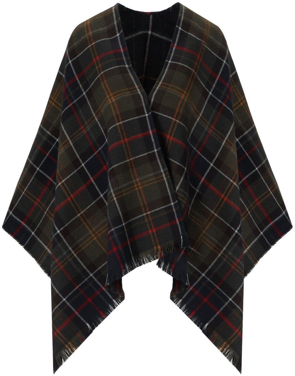 Barbour BARBOUR MONTIETH CLASSIC TARTAN CAPE Groen