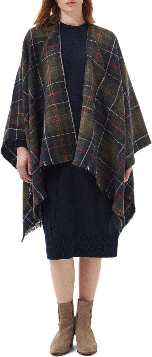 Barbour BARBOUR MONTIETH CLASSIC TARTAN CAPE Groen