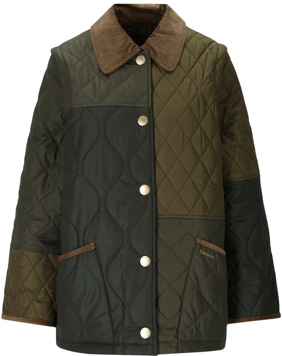 Barbour BARBOUR LORRIE QUILTED JACKET Groen