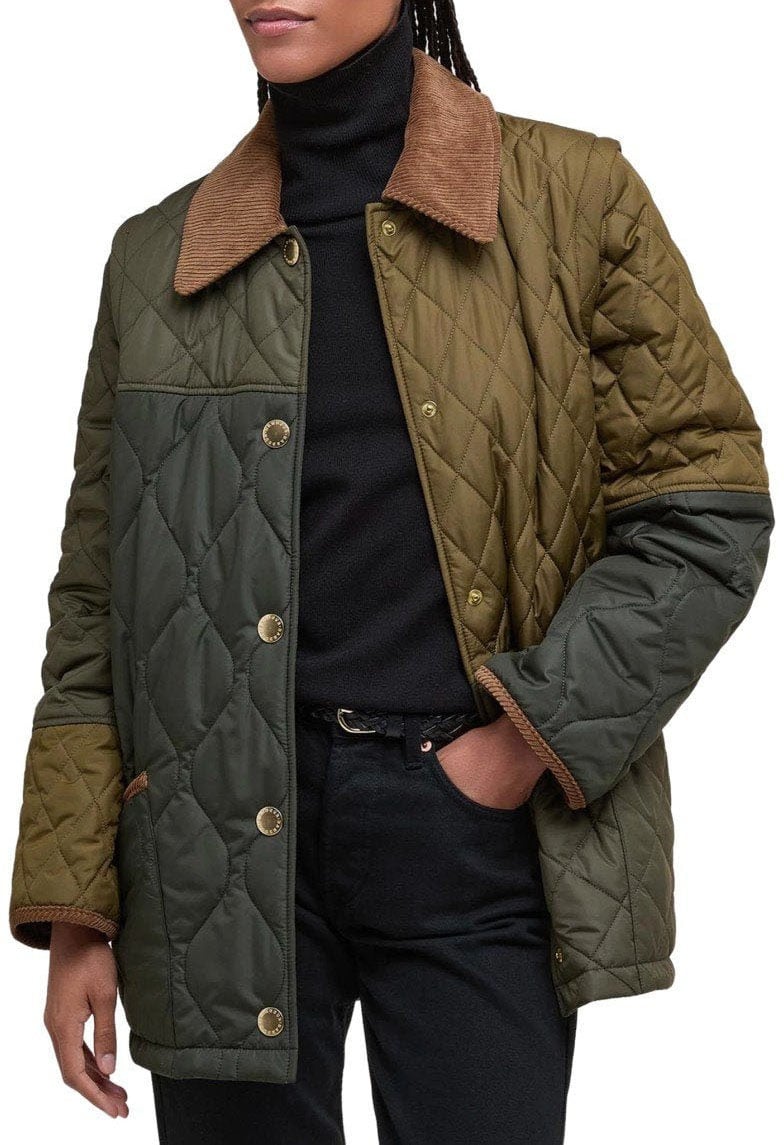 Barbour BARBOUR LORRIE QUILTED JACKET Groen