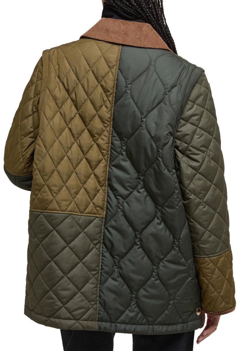 Barbour BARBOUR LORRIE QUILTED JACKET Groen