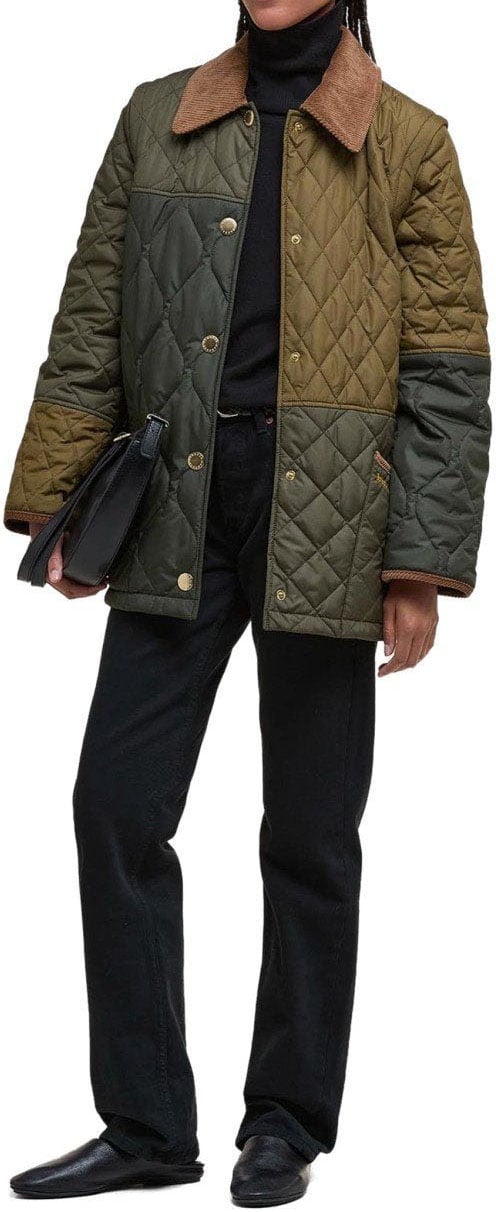 Barbour BARBOUR LORRIE QUILTED JACKET Groen