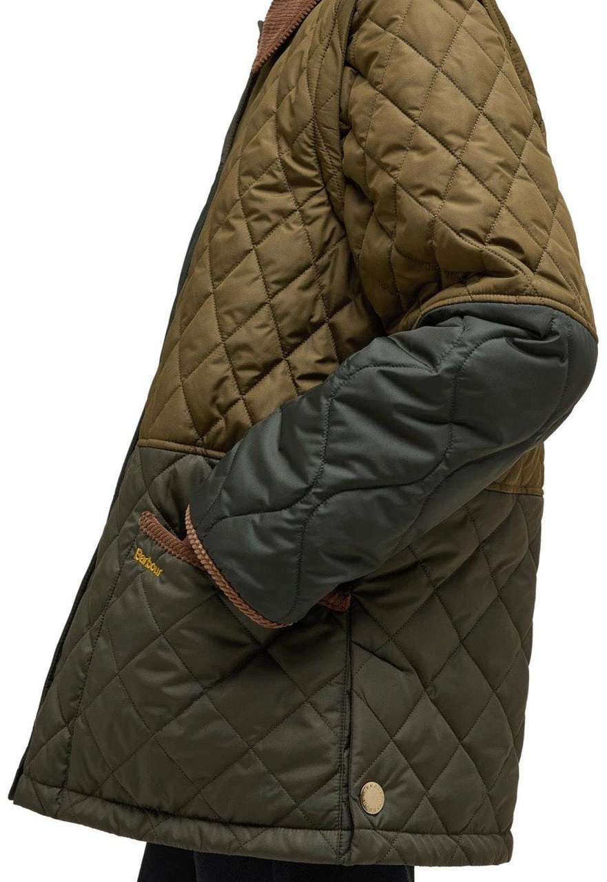 Barbour BARBOUR LORRIE QUILTED JACKET Groen