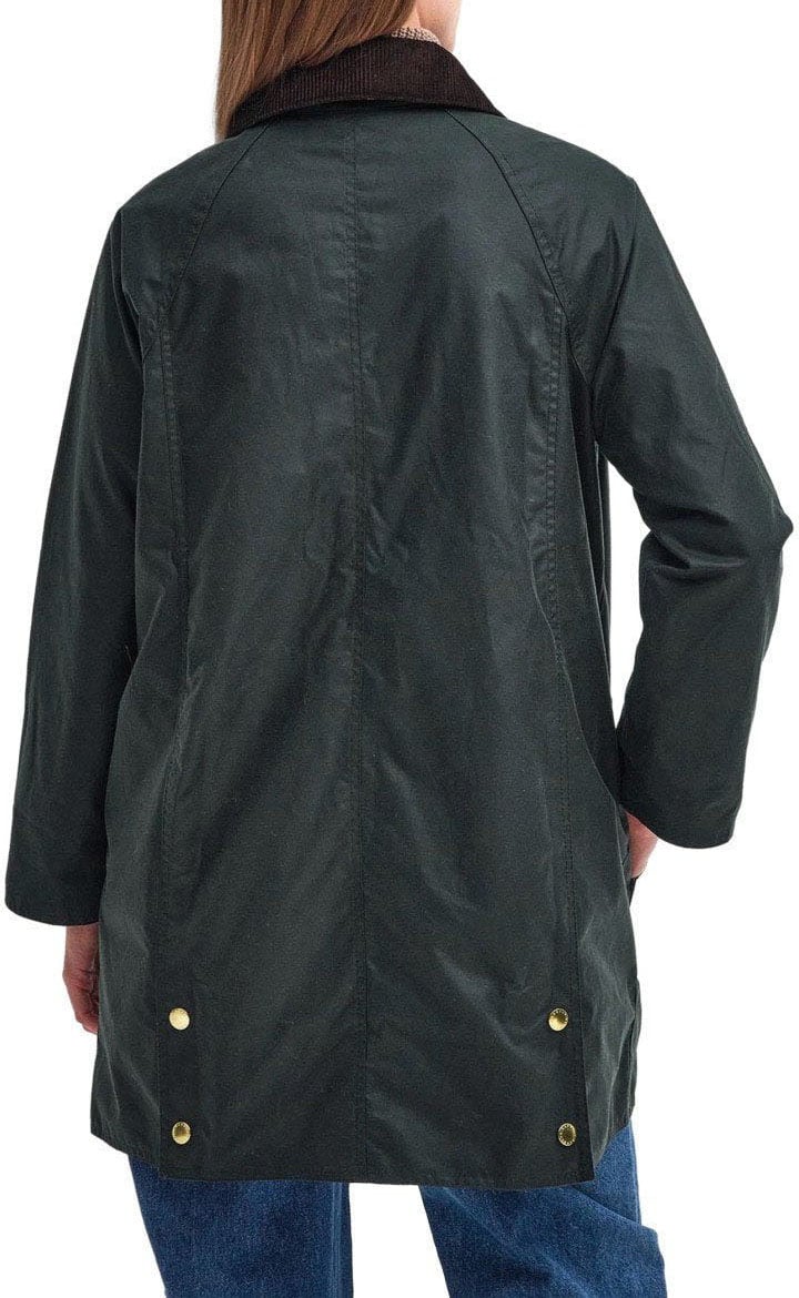 Barbour BARBOUR BEADNELL SAGE LONG JACKET Groen