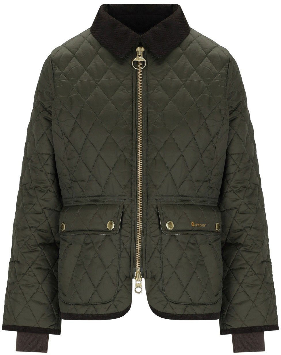 Barbour BARBOUR BEADNELL FITTED JACKET Groen