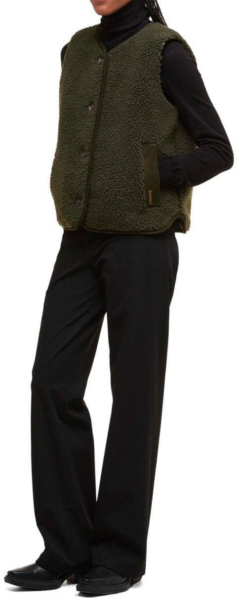 Barbour BARBOUR LUCIANA FLEECE VEST Groen
