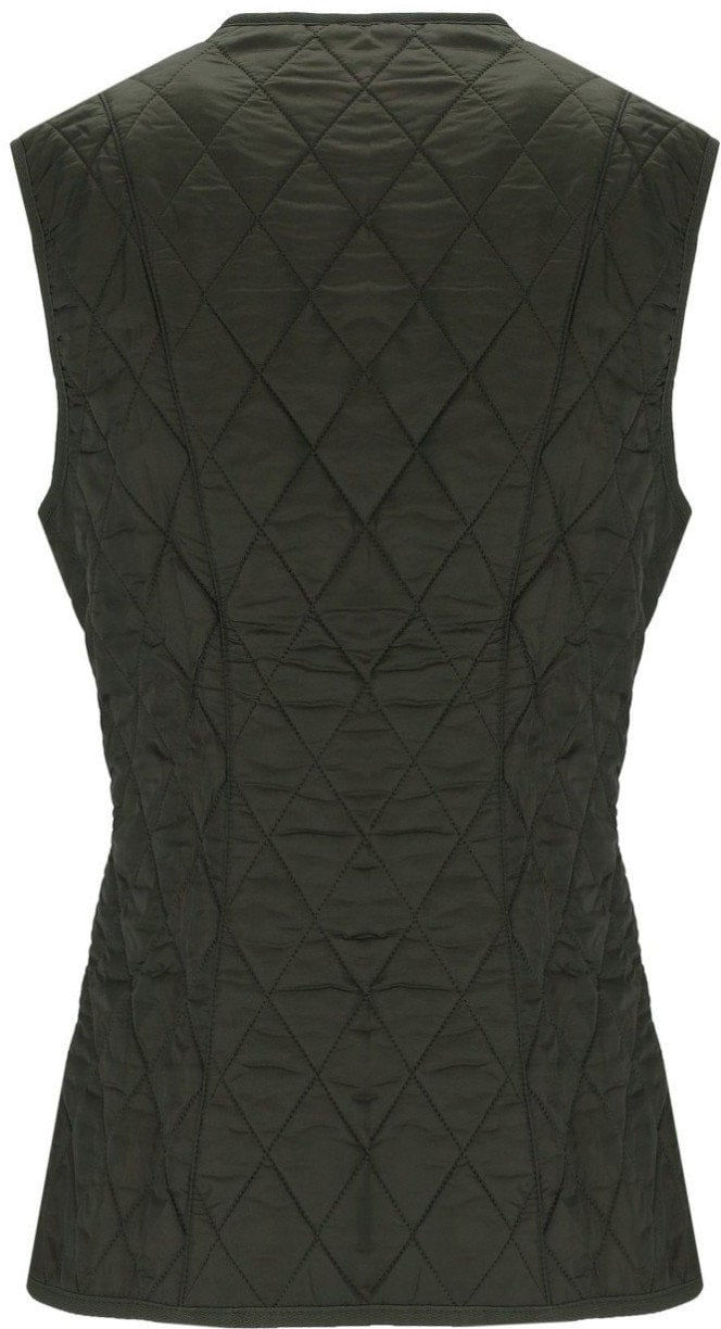 Barbour BARBOUR BETTY FLEECE OLIVE VEST Groen