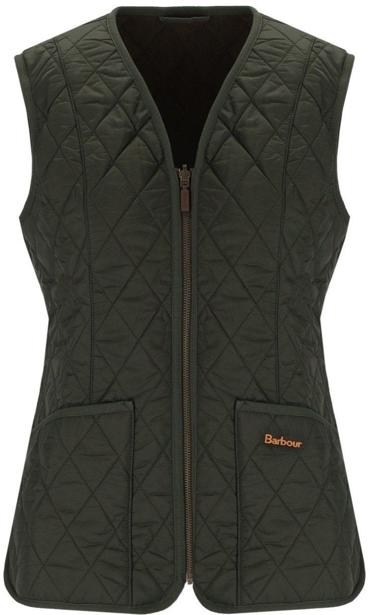 Barbour BARBOUR BETTY FLEECE OLIVE VEST Groen
