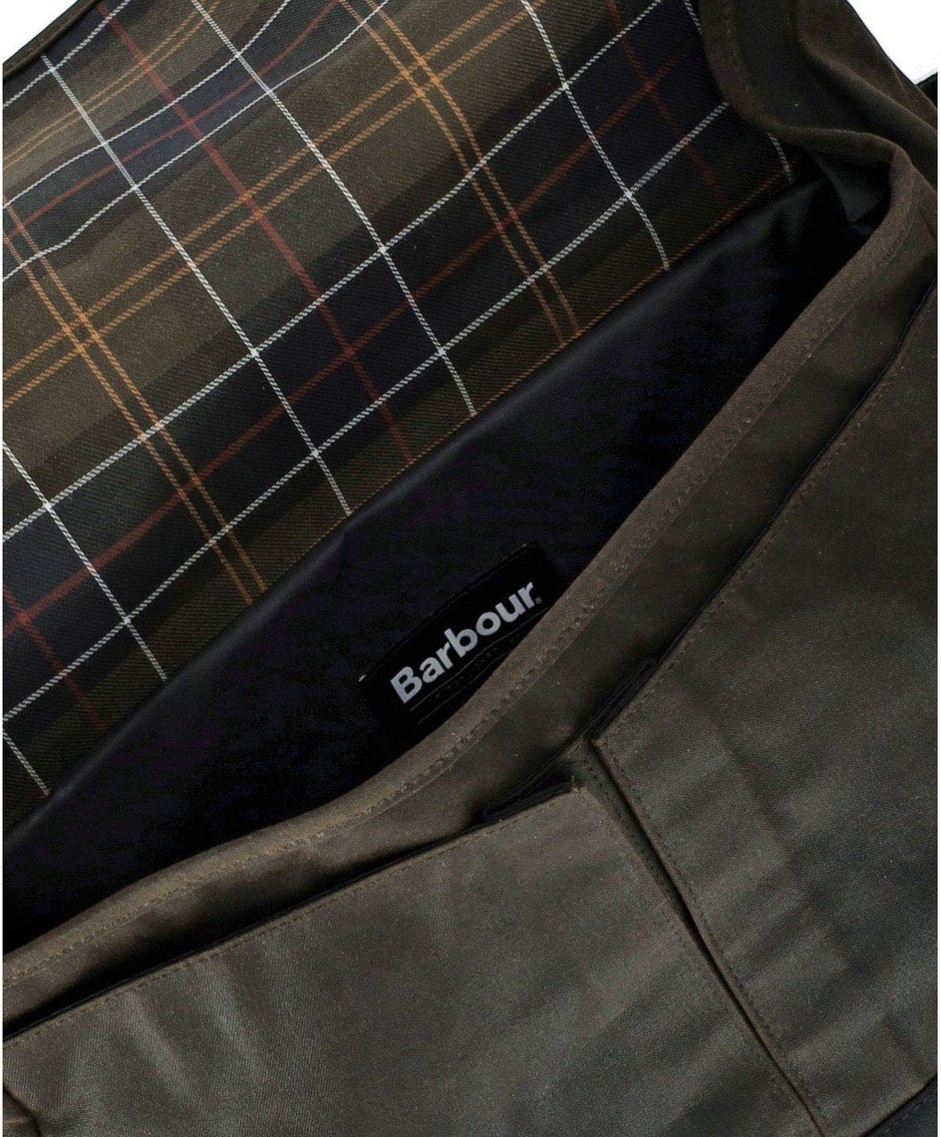 Barbour BARBOUR FIELD OLIVE MESSENGER BAG Groen