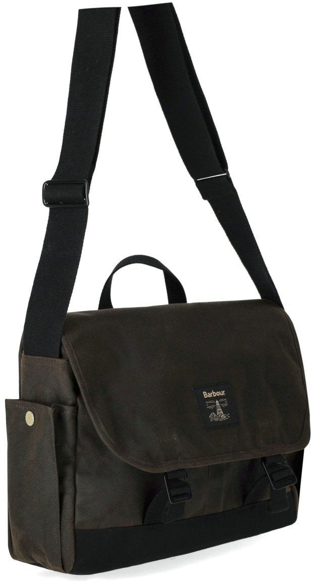 Barbour BARBOUR FIELD OLIVE MESSENGER BAG Groen