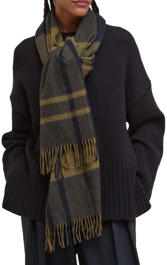 Barbour BARBOUR MAXIME TARTAN SCARF Groen