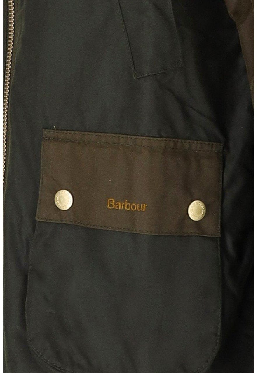 Barbour BARBOUR ALLERSTON WAX OLIVE JACKET Groen