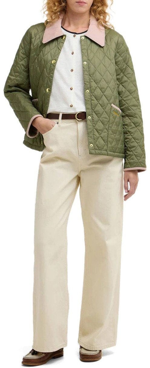 Barbour BARBOUR LIDDESDALE QUILT JACKET Groen
