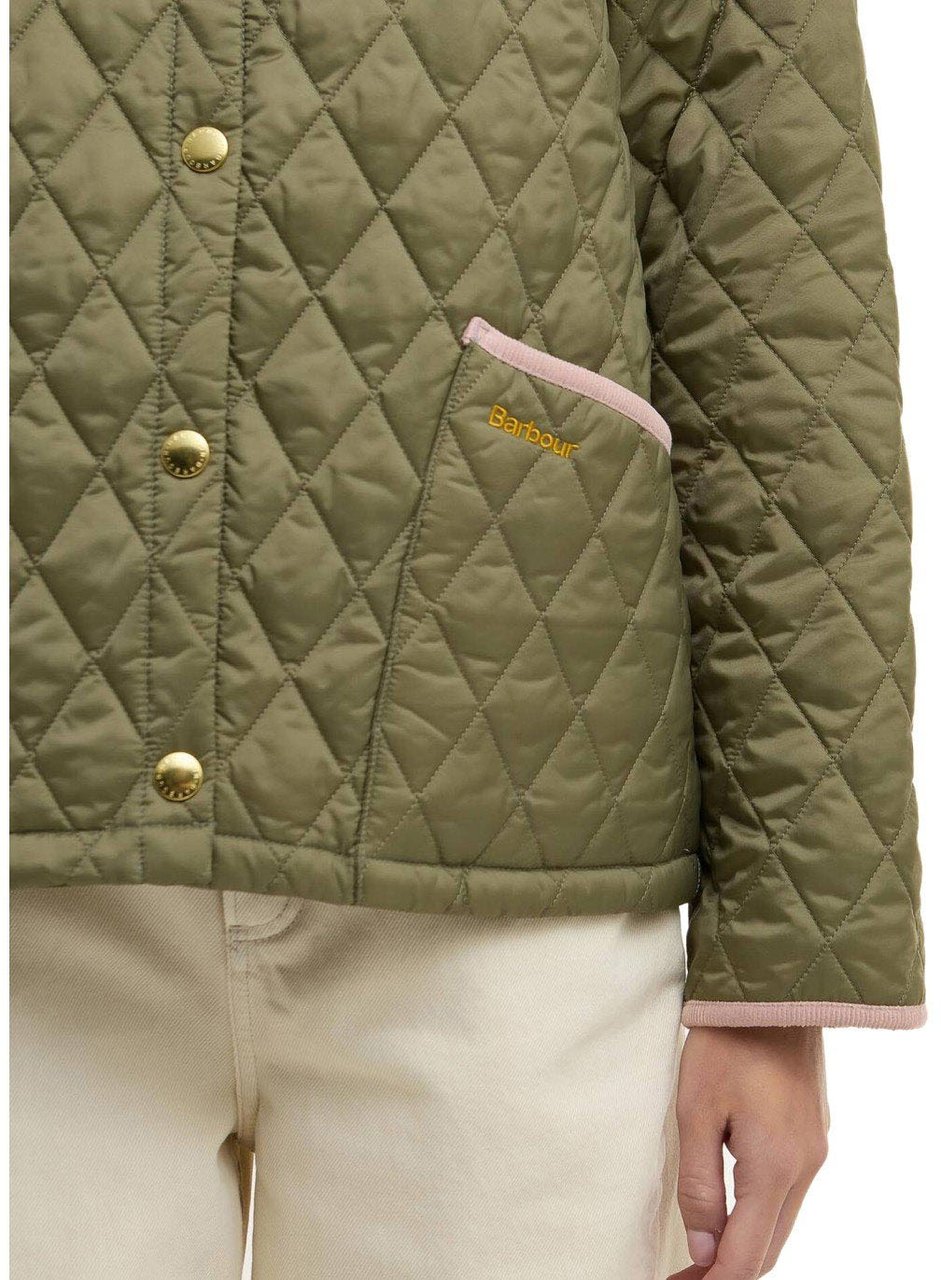 Barbour BARBOUR LIDDESDALE QUILT JACKET Groen