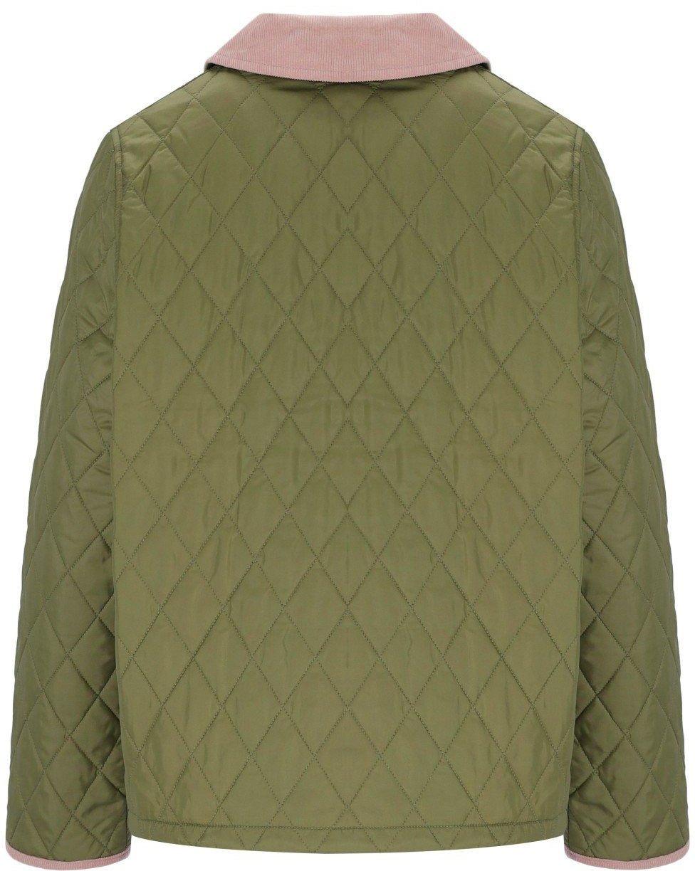 Barbour BARBOUR LIDDESDALE QUILT JACKET Groen