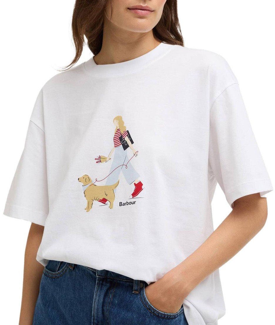 Barbour BARBOUR DERWENT T-SHIRT Wit