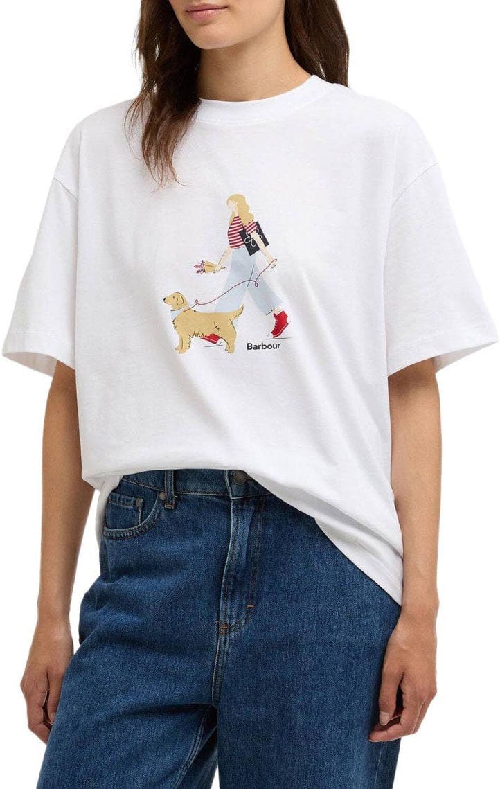 Barbour BARBOUR DERWENT T-SHIRT Wit