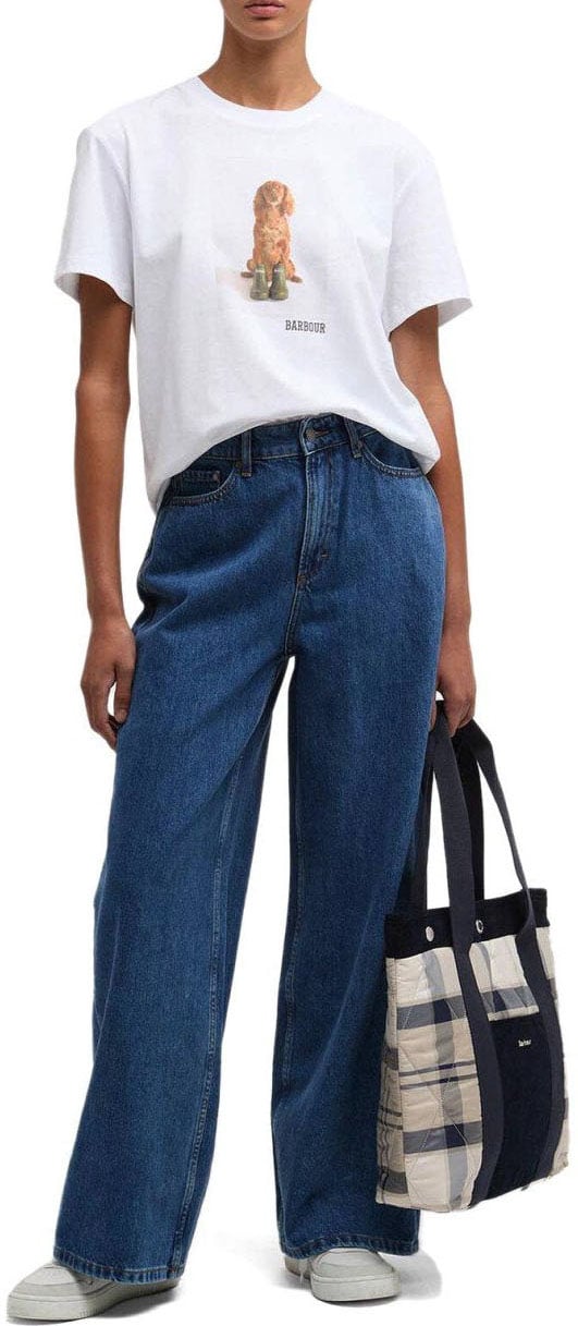 Barbour BARBOUR BEDALE T-SHIRT Wit