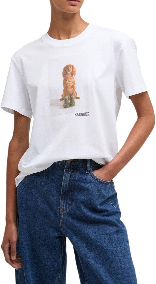 Barbour BARBOUR BEDALE T-SHIRT Wit