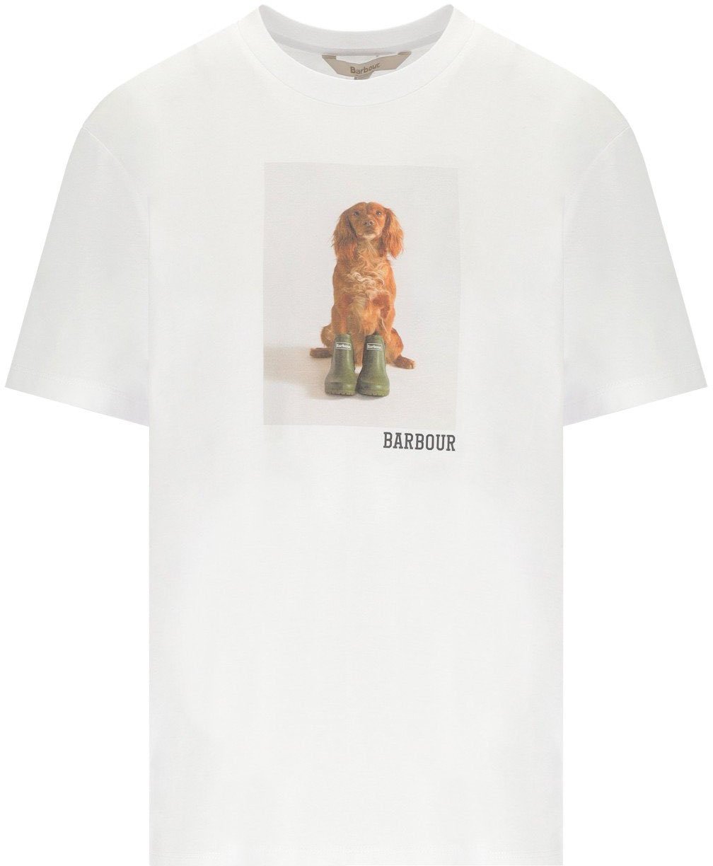 Barbour BARBOUR BEDALE T-SHIRT Wit