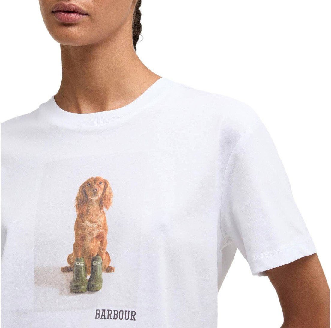 Barbour BARBOUR BEDALE T-SHIRT Wit